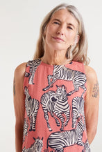 Safari Print Midi Dress