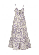 Nadege Woven Dress in Lilac Print
