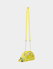 Kitsch Pucker Up Crossbody Bag in Yellow