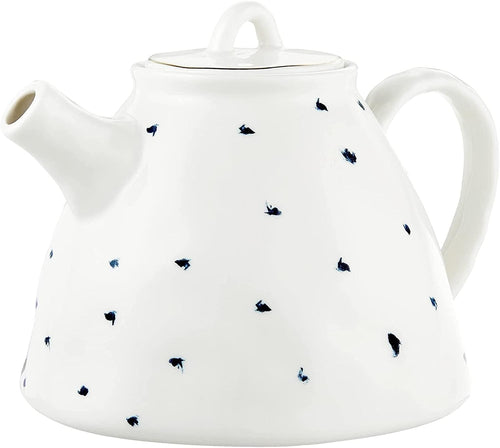 Lenox Blue Bay Dot Teapot