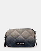 BDaisi Quilted Crossbody Bag in Denim Fabric