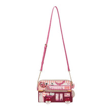 Vendula London Perfectly Pink Afternoon Tea Bus Bus Pouch Bag