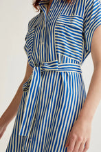 Lavagna Blue Print Midi Dress