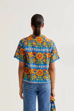 Shirt with Garden Print