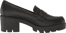 Neeka Lug Loafers in Black