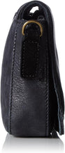 Licia Silky Coated Leather Mini Crossbody Bag Black