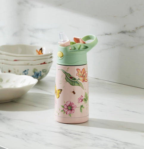Lenox Butterfly Meadow Pink Kid's Water Bottle