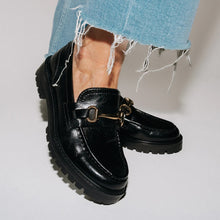 Mistor Loafers in Black Leather