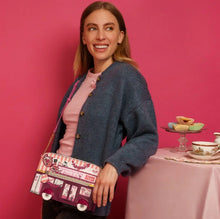 Vendula London Perfectly Pink Afternoon Tea Bus Bus Pouch Bag