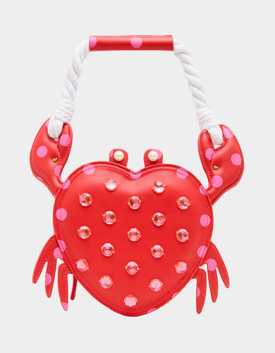 Shell Raiser Crossbody Bag Red