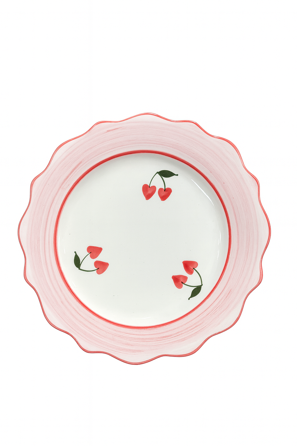 Cherry Love Dessert Plate
