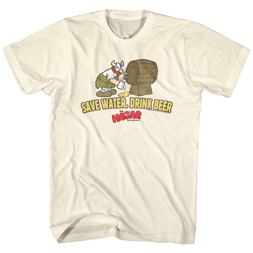 Hagar the Horrible Save Water Drink Beer Tee