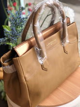 Georgia Foil Leather Satchel