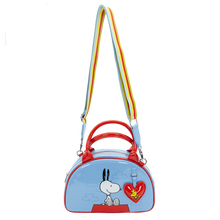 Peanuts 75th Anniversary Snoopy “Happiness Is a Good Friend” Bowler Bag