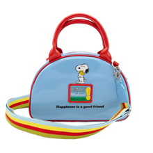 Peanuts 75th Anniversary Snoopy “Happiness Is a Good Friend” Bowler Bag