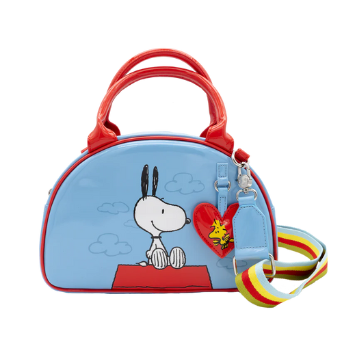 Peanuts 75th Anniversary Snoopy “Happiness Is a Good Friend” Bowler Bag