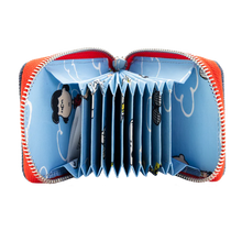 Peanuts 75th Anniversary “Happiness Is a Warm Puppy” Denim Accordion Wallet