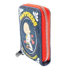 Peanuts 75th Anniversary “Happiness Is a Warm Puppy” Denim Accordion Wallet