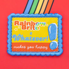 Rainbow Brite Puffy Nylon Die Cut Tote Bag