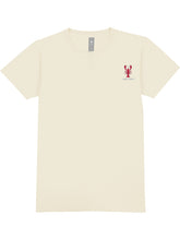 Patriotic Lobster America Quilted Square Print Tee