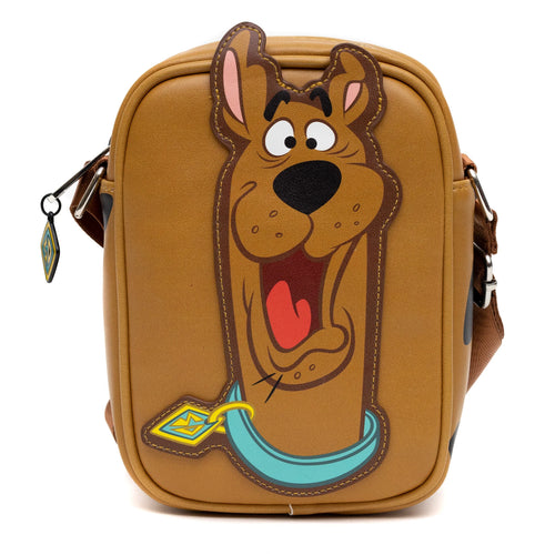 Scooby Doo Smiling Face Close Up Crossbody Bag