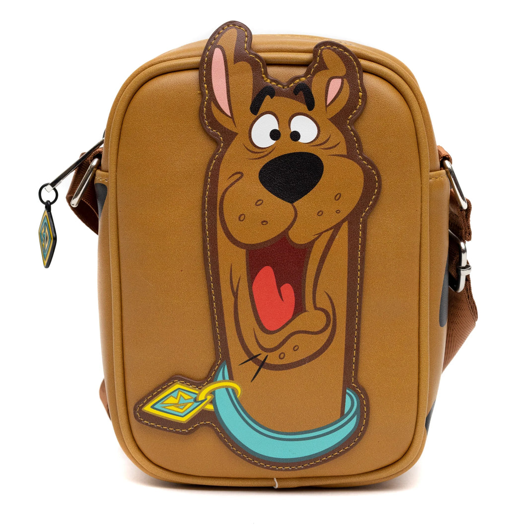 Scooby Doo Smiling Face Close Up Crossbody Bag