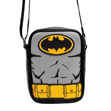 DC Comics Batman Logo and Belt Appliques Crossbody Bag