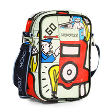 Hasbro Monopoly In The Game Board Icons Stacked Crossbody Bag