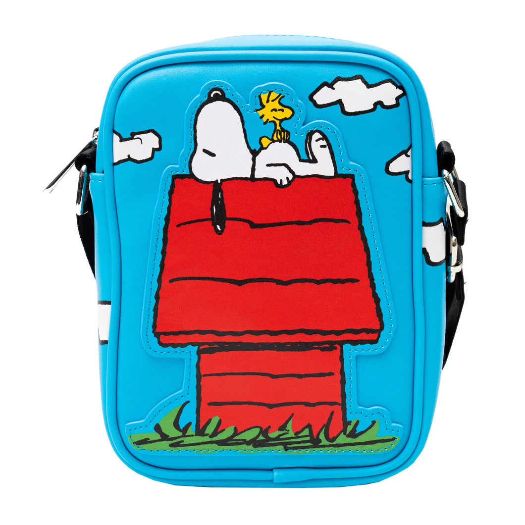 Snoopy & Woodstock Dog House Crossbody Bag
