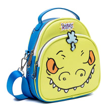 Rugrats Reptar Close Up with Applique and Rawr Nickelodeon Crossbody Bag