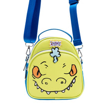 Rugrats Reptar Close Up with Applique and Rawr Nickelodeon Crossbody Bag