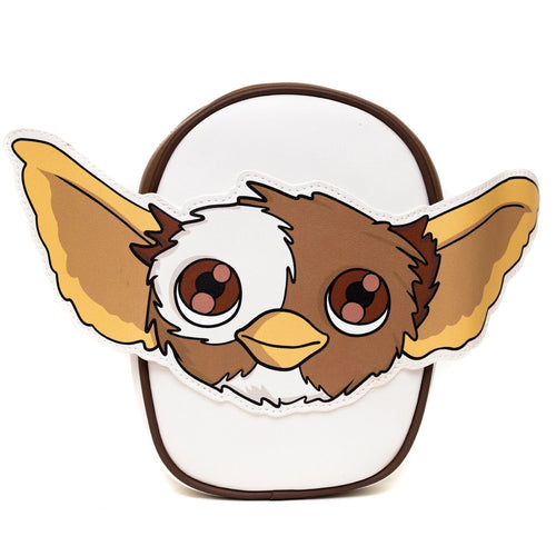 Gremlins Gizmo Smiling Face Applique Crossbody Bag