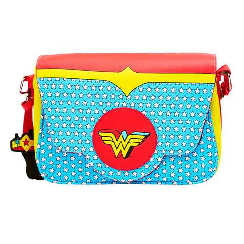 DC Comics Wonder Woman Logo Bodice Crossbody Bag