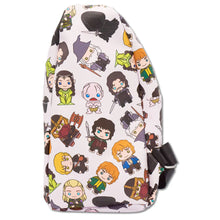 The Lord of the Rings Chibi Frodo Pose and Characters Collage Sling Bag