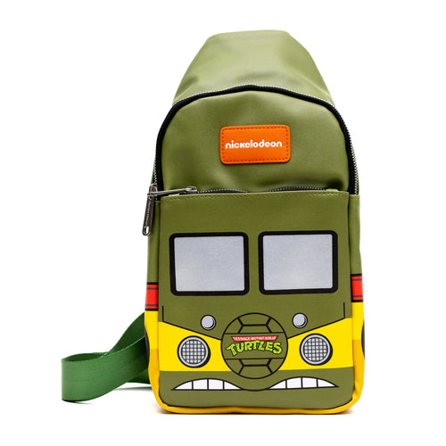 Teenage Mutant Ninja Turtles Party Van Close Up Sling Bag