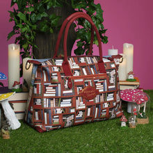 Vendula London Bookshelf Boulevard Bonnie Weekender Tote Bag