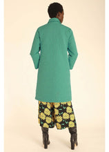 Coat Daisy Embr in Green