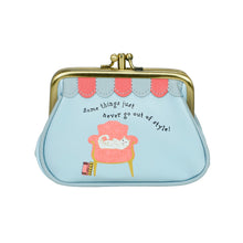 Vendula Vintage Rose Clipper Coin Purse