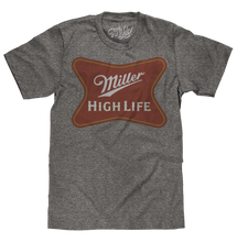 Miller High Life Gold Border Logo Unisex Tee