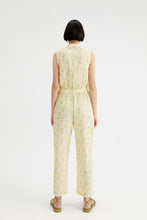 Seashell Print Shirt-style Jumpsuit