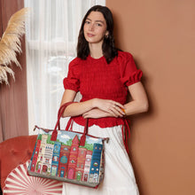 Vendula London Bookshelf Boulevard Bonnie Weekender Tote Bag
