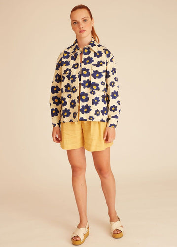 Blue Flowers Jacket