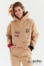 Gryffindor Hoodie in Beige Multi