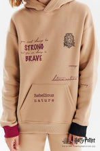 Gryffindor Hoodie in Beige Multi