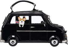 London Cats and Corgis Black Cab Novelty Bag