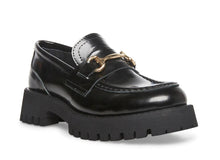 Lando Platform Loafers in Black