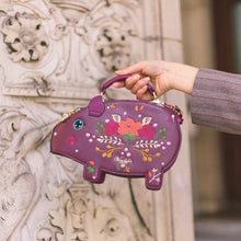 Piggy Bank Grab Bag Top Handle Novelty Bag