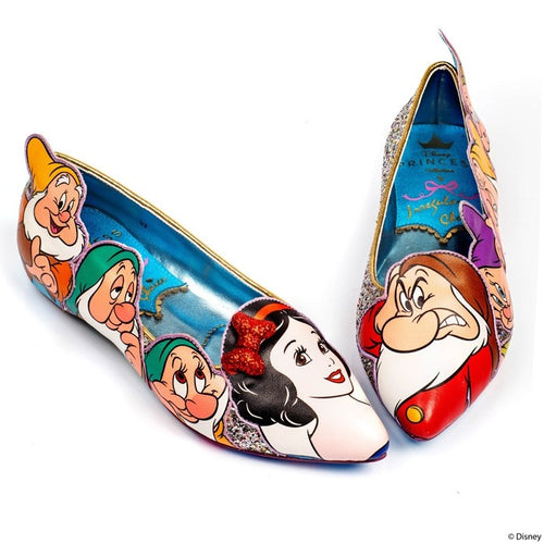 Irregular Choice x Disney Princess Collection - Whistle While You Work Flats