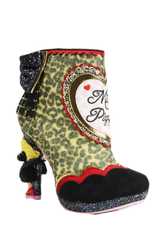 Fierce Piggy Heeled Embellished Boots