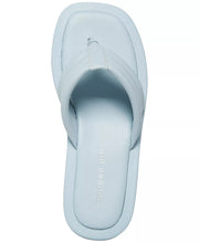 Amarri Platform Thong Sandals in Sky Blue